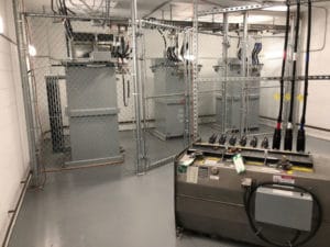 High voltage installation and maintenance